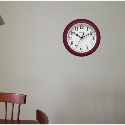 Horloge murale 9 po Aric