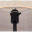 Romola 22 In. Matte Black Table Lamp With Natural Rattan Shade And 3 Way Switch-751394455