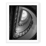 Spiral Stairs - Picture Frame Photograph on Paper 