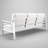 Townsend Metal Outdoor Sofa With Sunbrella Cushion-114247059