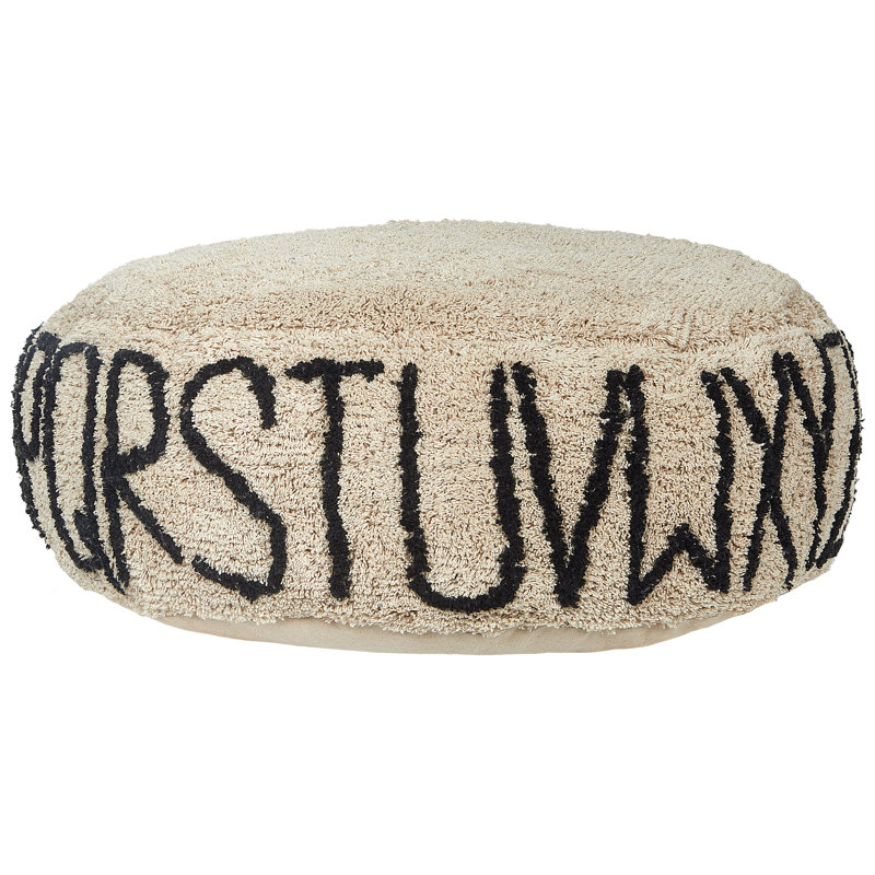 Bettelou Abstract Circular Floor Cushion