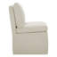 Chaise d'appoint rembourrée à roulettes Alayaa-99840924