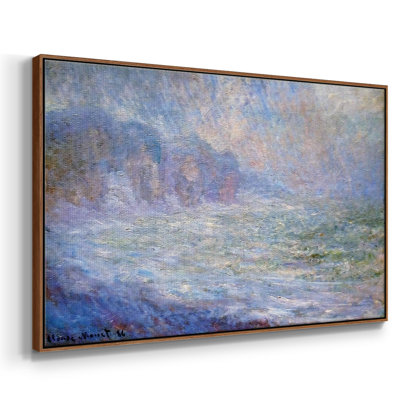 " Cliffs At Pourville, Rain, 1886 "