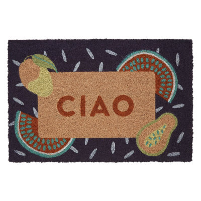 Anyila Non-Slip Abstract Doormat