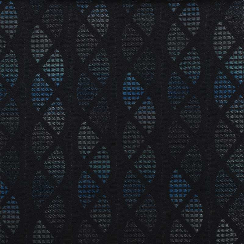 Tissu sophistiqué tissé de suite, Cobalt