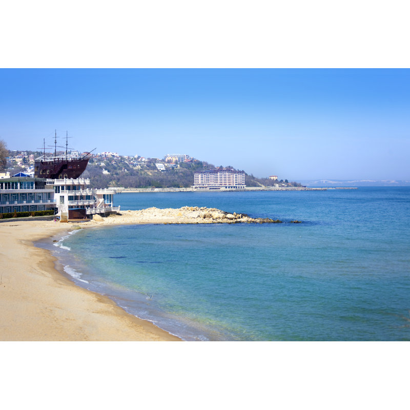 Black Sea Varna - Wrapped Canvas Print, 30cm H x 46cm W x 3.8cm D