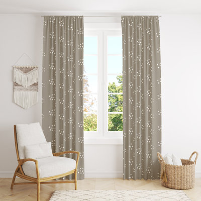 Semi Sheer Curtain Pair