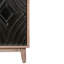 Buffet de cuisine 60 "avec 4 portes à motif spécial et 2 tablettes - Grande armoire de rangement Mid Century-121070876