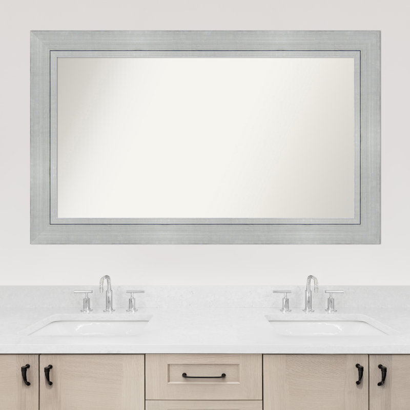Yousef Solid Wood Wall Mirror, Rectangle, 31.25" x 51.25"