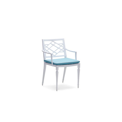 Fauteuil de salle à manger Tuoro By Alexa Hampton avec coussins de siège optionnels