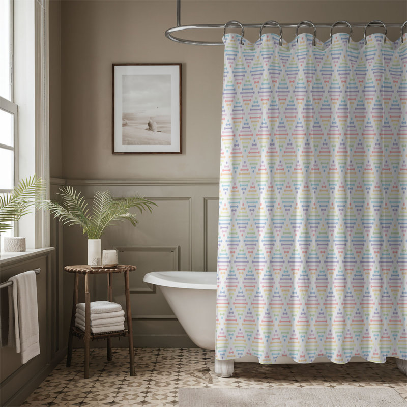 Rideau de douche Soft Spectrum, H 74 po x l 71 po
