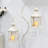 Set of 2 Decorative Candle Lantern