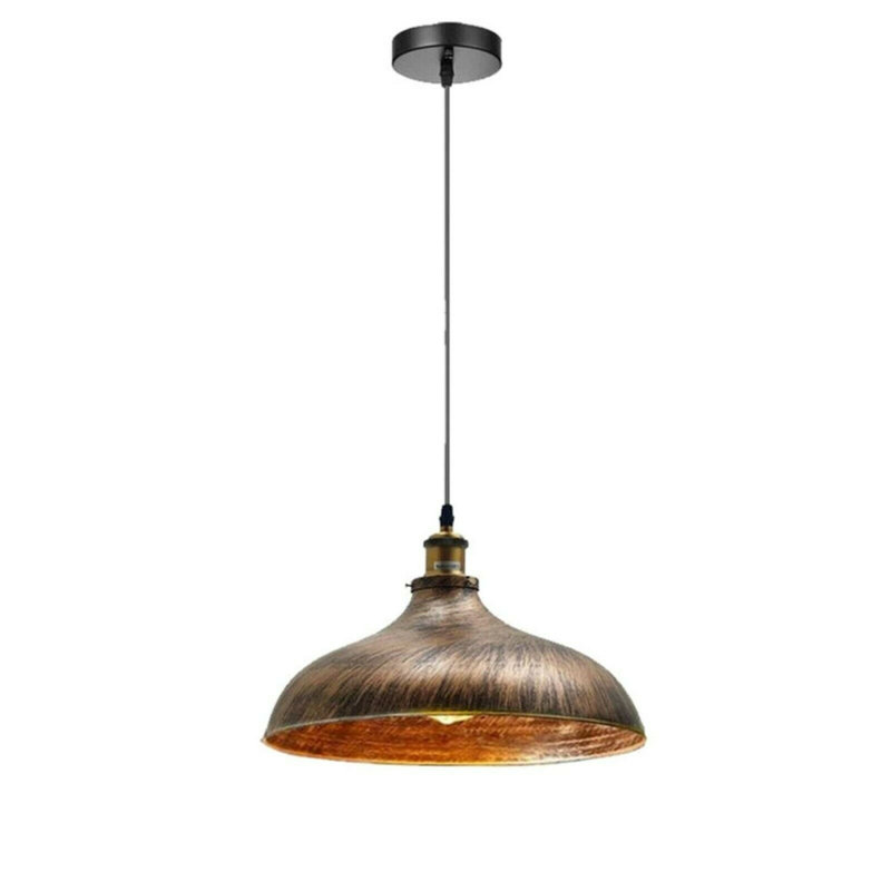 Roseann 1 - Light Copper Pendant, Brushed Copper