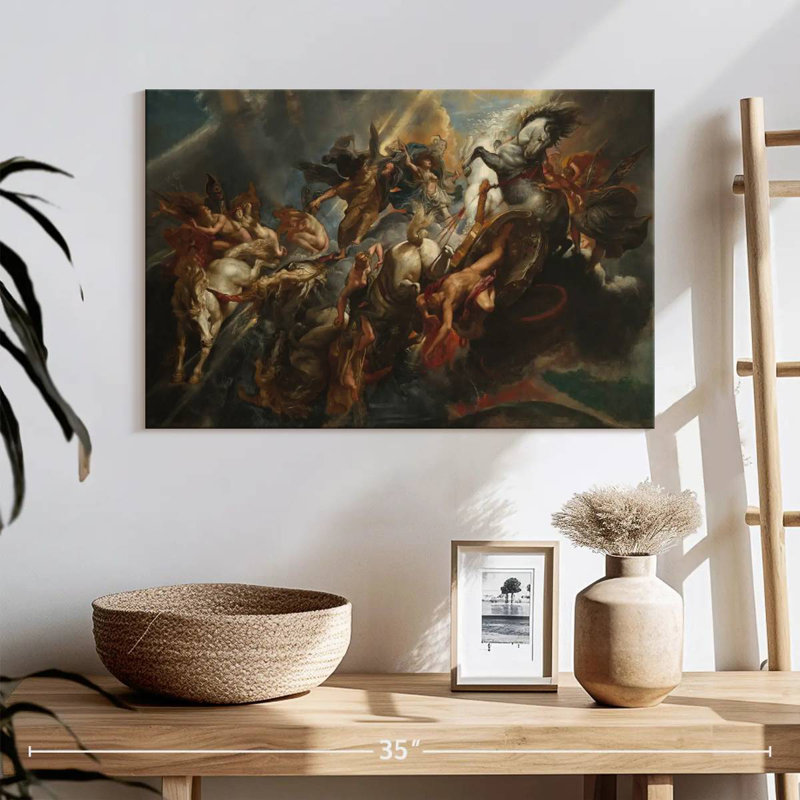 Leisha, la chute de Phaeton, H 16 po x l 24 po