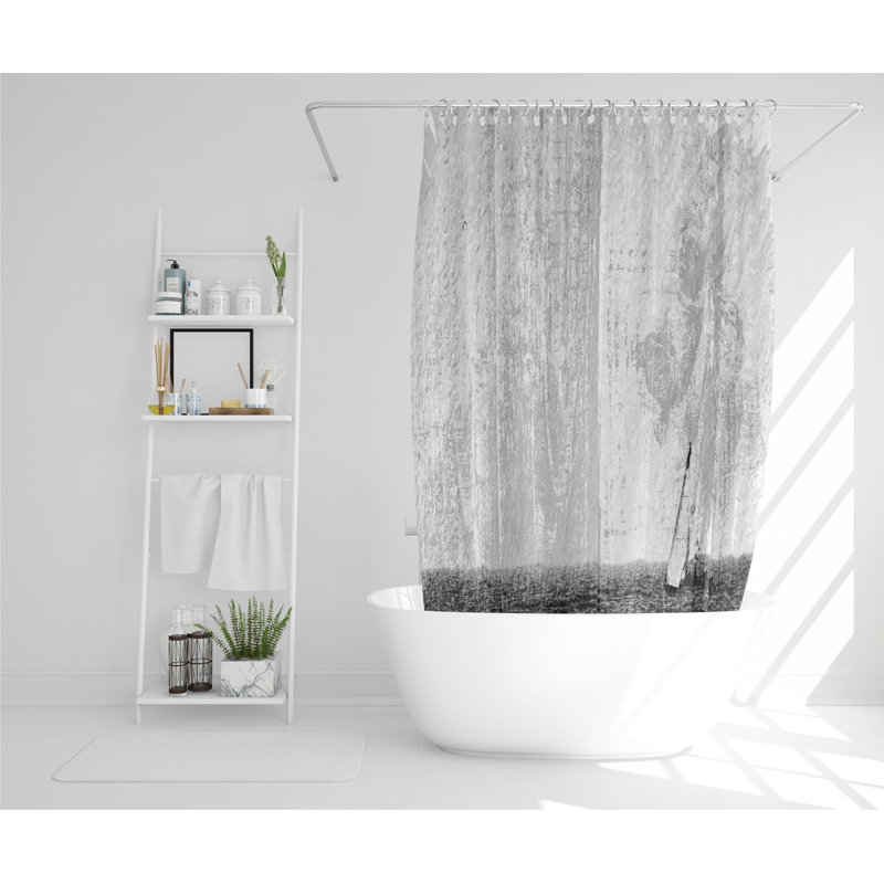 Dilver Polyester Shower Curtain Set