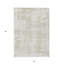 Tapis extérieur lavable abstrait ivoire et beige 5 pi x 8 pi