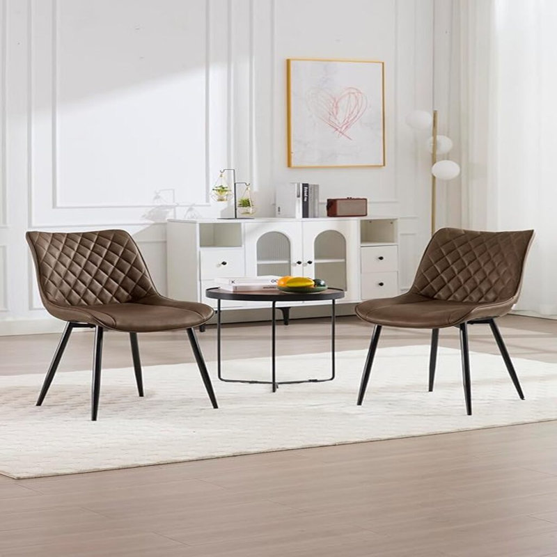 Side Chair in Brown