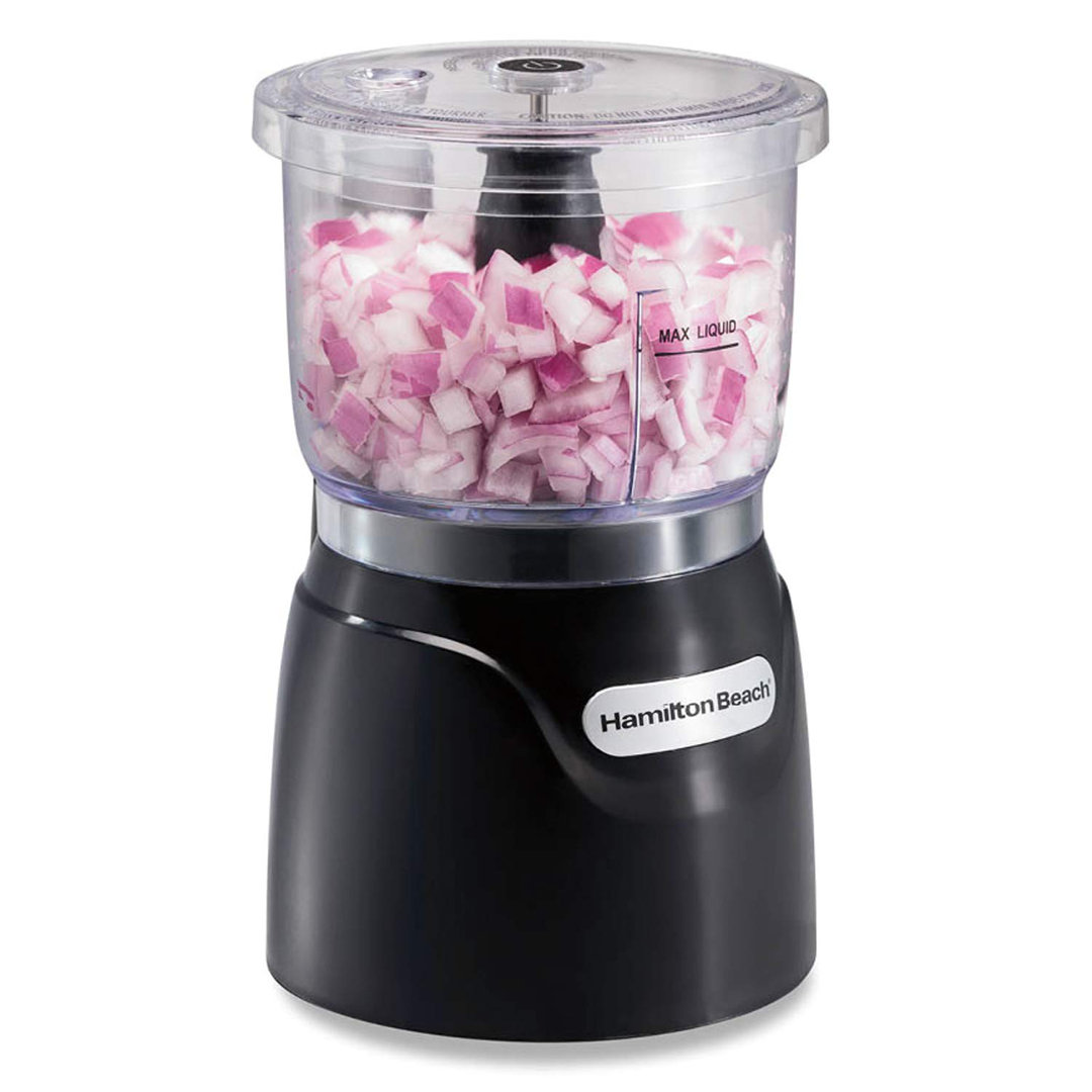 Hamilton Beach® 3 Cup Stack & Press Food Chopper Hamilton Beach
