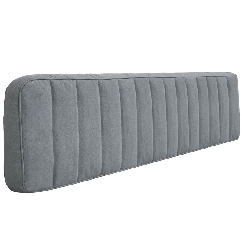 Upholstered Headboard, Grey, 60cm x 200cm