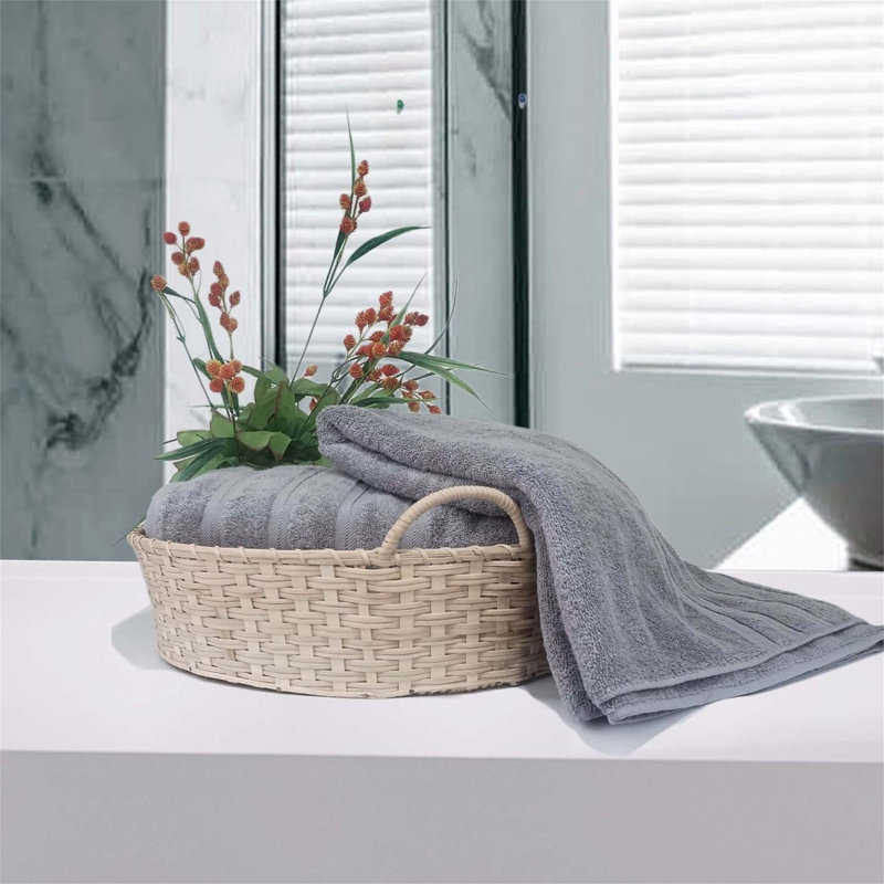 100% Cotton Bath Sheet, Silver