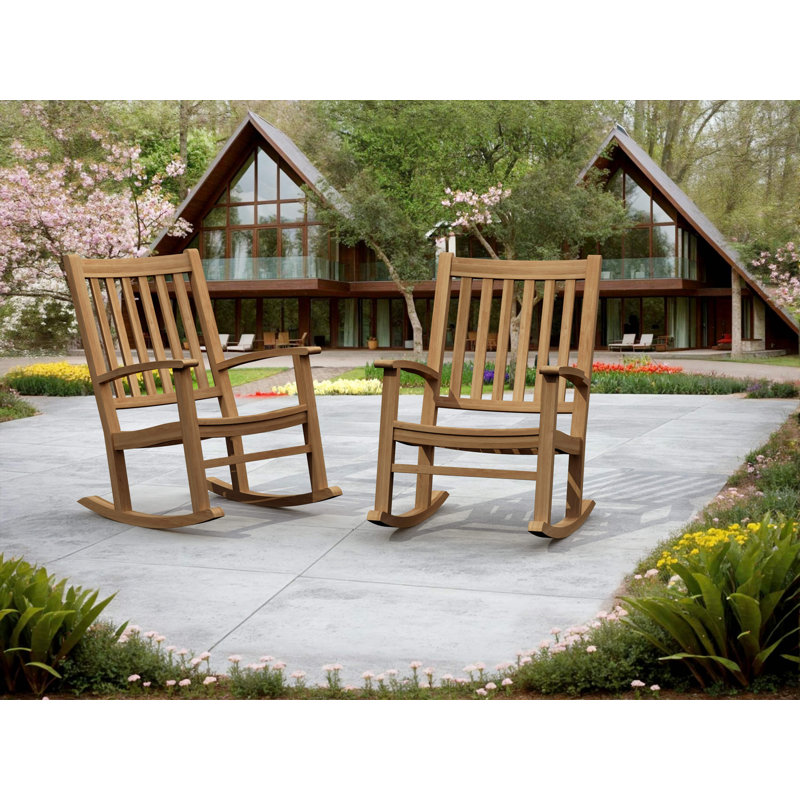 Palm Beach Teak Rocking Chair