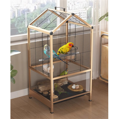 Automatic Chicken Coop Door Yaheetech 39-inch Roof Top Medium