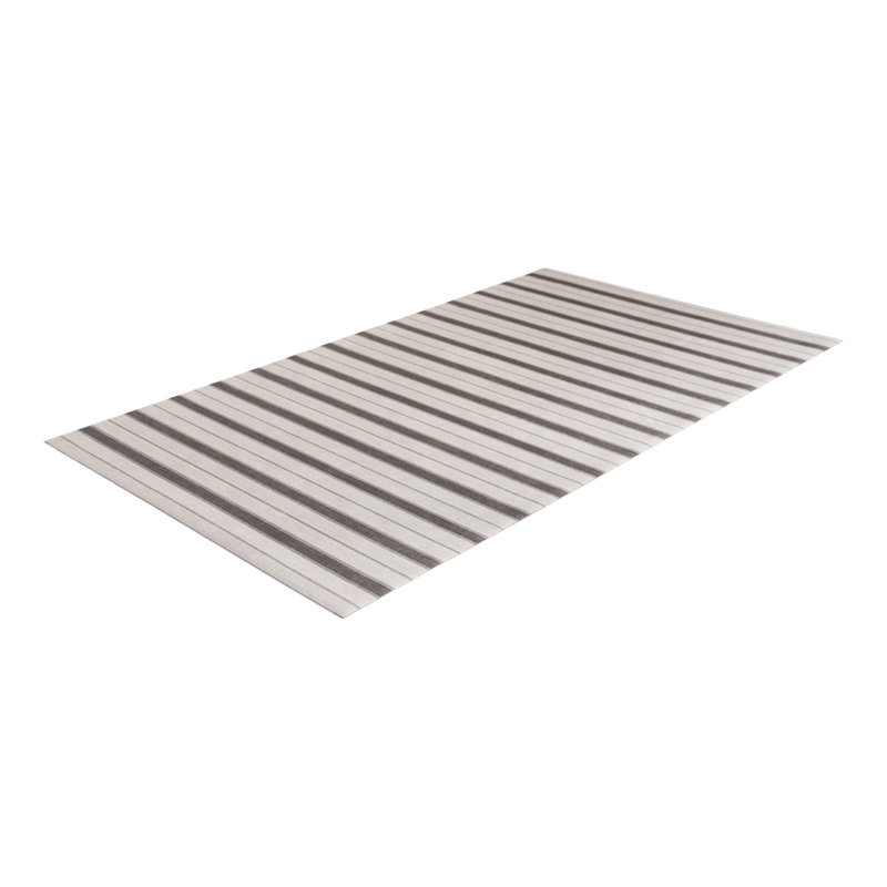 Tapis de cuisine antidérapant Un-Rug, Rectangle 2 pi 10 po x 4 pi 10 po, Brun