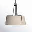 Luminaire suspendu 3 lumières noir mat