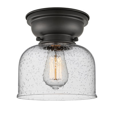 Moody Glass Flush Mount