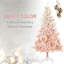 Arbre de Noël artificiel épinette non éclairé 7 pi avec branches réalistes et 1000 pointes-121360886