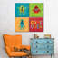 " Pixel Monster Game Multi Piece Canvas Print " 4 - Pieces-93059083