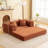 Foldable Three Person Fabric Sofa Bed, high Rebound Density Sponge Sofa-1561136076-1572568167