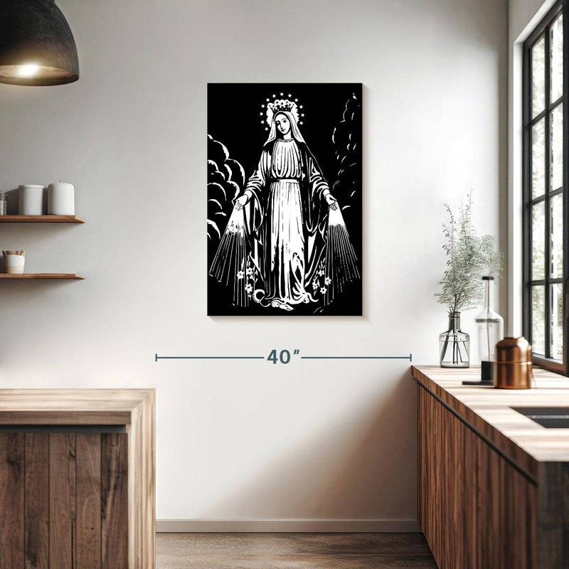 Adella Blessed Mother Mary, 36" H x 24" W