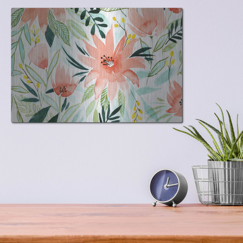 «Tropical Drift I» par Grace Popp, H 12 po x l 16 po