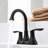 2-handle Bathroom Faucet with Drain Assembly-50648153