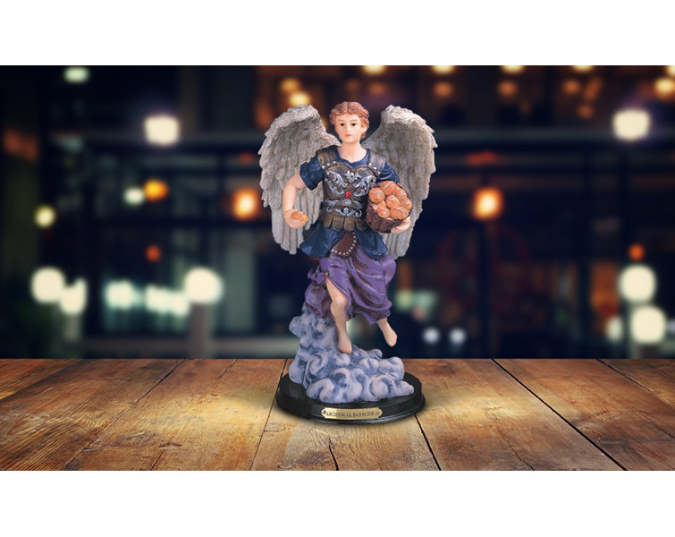 Seraphim Angel Wisdom Statue Made Fine polyresin : : Home