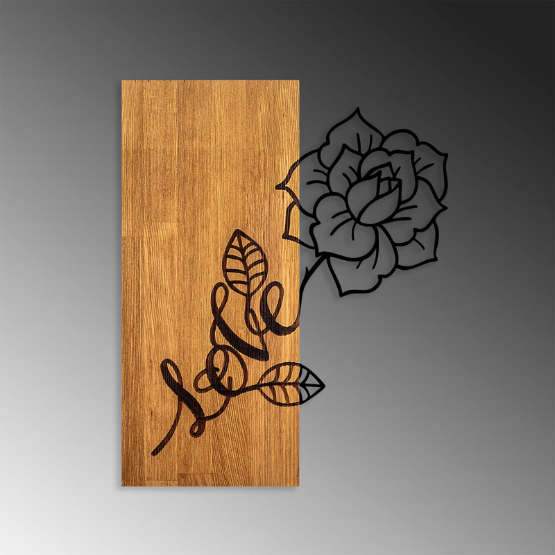 Décoration murale en bois