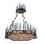 Rustic Lodge 3 - Light Chandelier