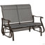 Chaise berçante d'extérieur en métal-1407237251
