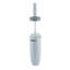 Porte-brosse autoportant 13,78 po en blanc