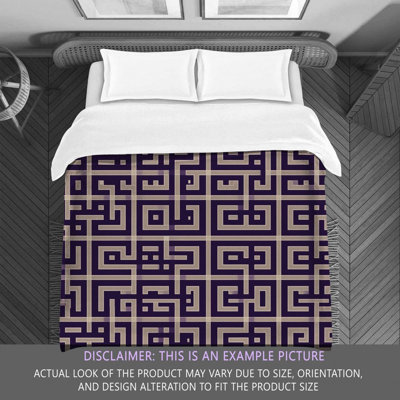 Édredon Greek Key Bedding