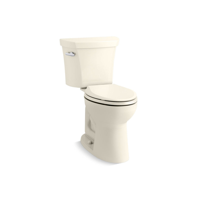 Highlinetwo-Piece Elongated Toilet, 1.0 Gpf, Biscuit