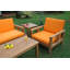 South Bay Outdoor 5 - Piece Teak Conversation Set