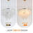 Lettsome 24" 6 - Lights Boho Geometric Chandelier Dimmable
