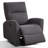32.3" Wide Modern Ultra Comfortable Swivel Manual Recliner Chair with Glider-124582142