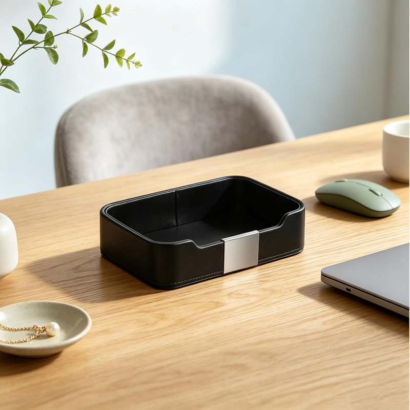 Leather / Faux Leather Decorative Tray