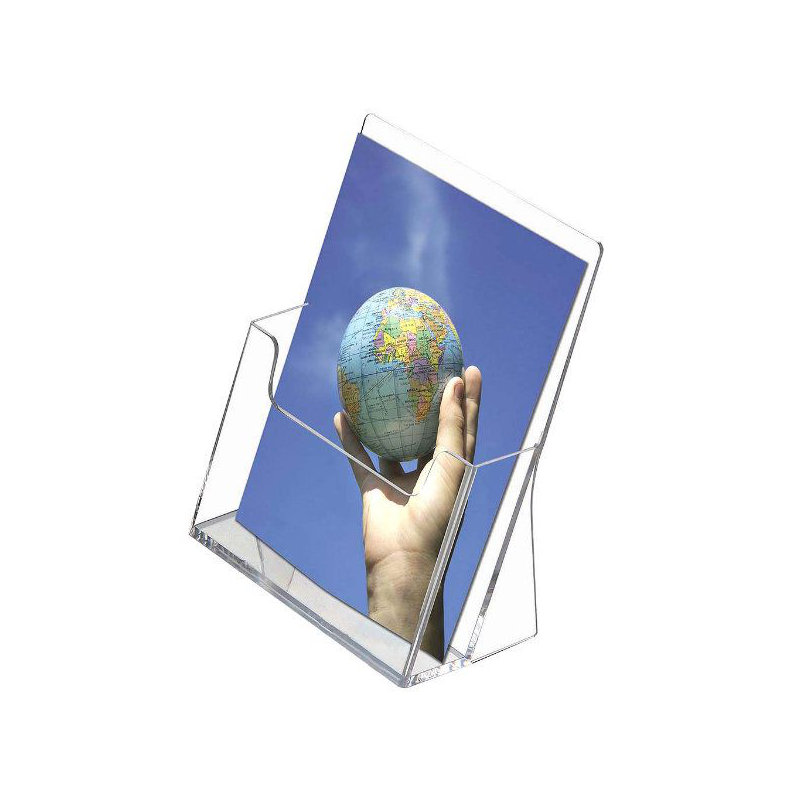Porte-brochures de bureau, H 8,5 po x l 5,5 po x P 3,27 po