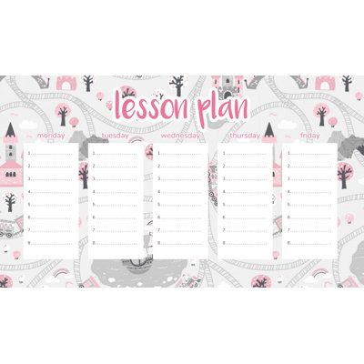 Magnetic Lesson Plan Pink Kingdom