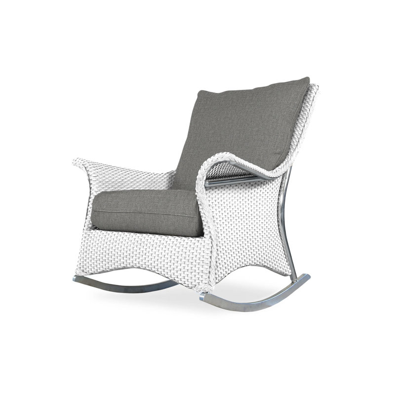 Mandalay Outdoor Chair, White, Demo Oatmeal