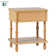 Vivienne Easy Assembly Solid Wood Spindle 1-Drawer Nightstand
